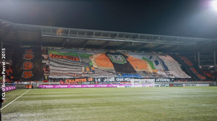 Les Merlus Ultras Ont Sorti Le Grand Jeu Fc Lorient